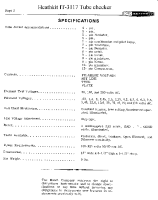 Heathkit IT-3117-Tube-checker - Manual-sch 